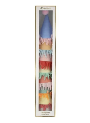 $35 Kids Party Hats by Meri Meri Mini Multicolor Pack of 8 NEW Open Box - Image 1 of 4