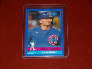 2025 Topps Heritage Blue Border Seiya Suzuki - Picture 1 of 1