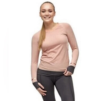 Top de manga larga Kari Traa Sigrun en lana pálida Drirelease estilo 622189 talla pequeña Foto 1 de 4