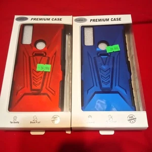 2 Cricket Ovation 3 Premium Phone Case Set Red And Blue Open Box - Picture 1 of 4