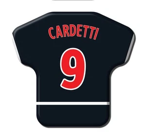 Calamita Simile a T-Shirt Calcio Stagione 2002/2003 PSG 9 Martin Cardetti - Picture 1 of 9