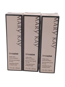 Mary Kay Timewise Matte-Wear flüssige Foundation 3er-Set elfenbein #3,5,7 038752/54 - Bild 1 von 2