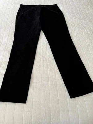 Jigsaw, Black Cotton Trousers, Jodhpur style, Size UK16, New without tags - Image 1 of 4