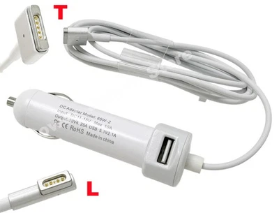 45W 60W 85W DC Car Charger Power for Apple MacBook Pro Air 13/15/17'' MagSafe1 2 - Image 1 of 4