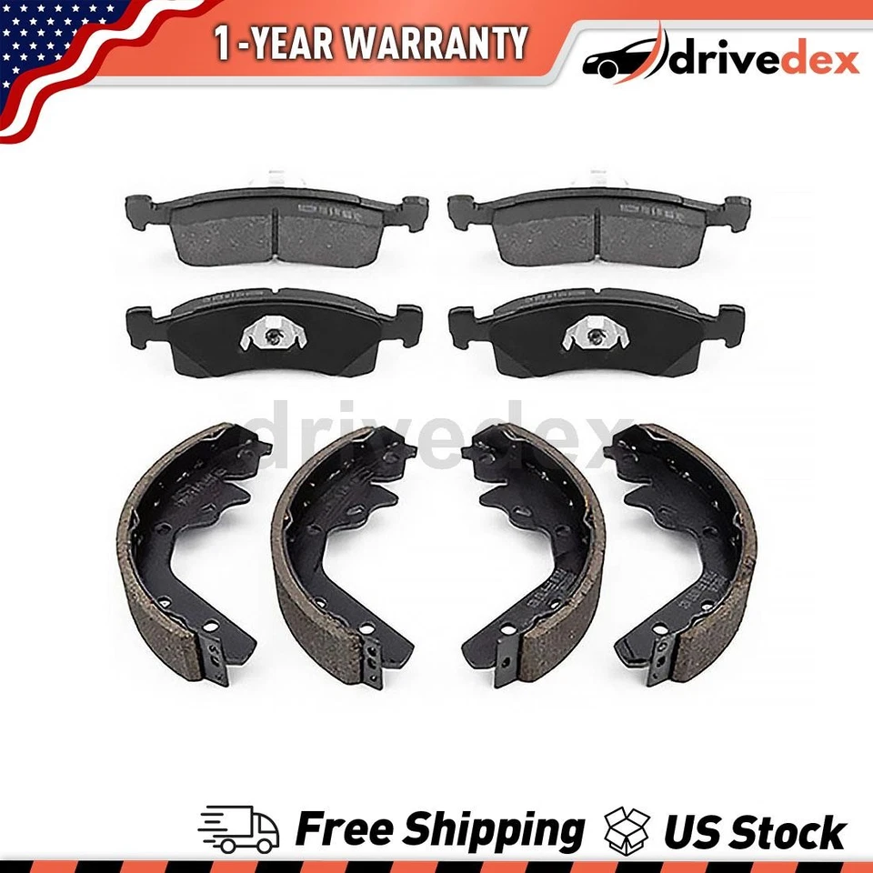 Pastillas de freno y zapatas semimetálicas delanteras traseras para Dodge 400_DV 1983 Foto 1 de 4