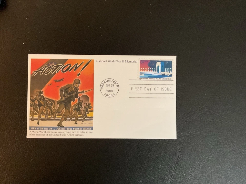 USPS FDC WWII Memorial, 2004 - Image 1 of 1