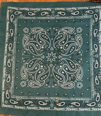 Pañuelo Newport Bandana Vintage Lorillard Tobacco EE. UU. 70-80s Foto 1 de 3