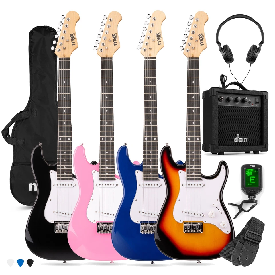 GigKit Junior Electric Guitar Set with 40W Amplifier & Accessories - 3/4 Size - Image 1 of 1