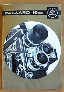Folleto Publicitario PAILLARD 16 mm Bolex - Ed. Paillard - CINEPRESE Italiano* - Photo 1/7