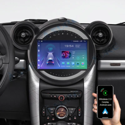 Für BMW Mini Cooper Countryman R60 9" Android 14 Auto Radio Navi 2+32GB CarPlay - Bild 1 von 4