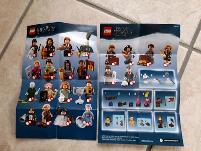 Lego Harry Potter Mini Figuren 71022 + Phantastische Tierwesen mit BPZ Komplett - Bild 1 von 3