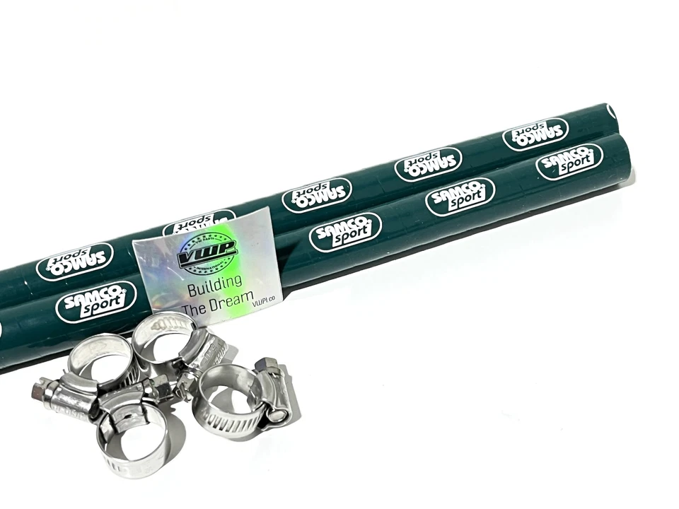 Samco Sport Silicone Fuel Hoses Kit BR Green for VW Golf MK2 G60 MK3 VR6 MK4 MK5 - Image 1 of 4