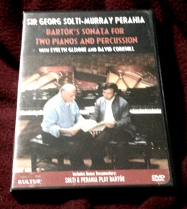 Sir Georg Solti & Murray Perahia Bartok's Sonata for Two Pianos & Percussion DVD - Picture 1 of 1