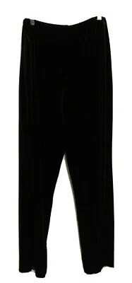Pantalones de terciopelo negro Elementz talla grande Foto 1 de 3