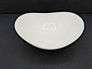 MCM Hallcraft White Fruit Dessert Sauce Bowl Eva Zeisel Mid-Century Modern - Picture 1 of 3