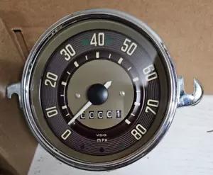 VW Bus T1 Tacho Speedometer Mph komplett überholt von 3. 1965 - Bild 1 von 5