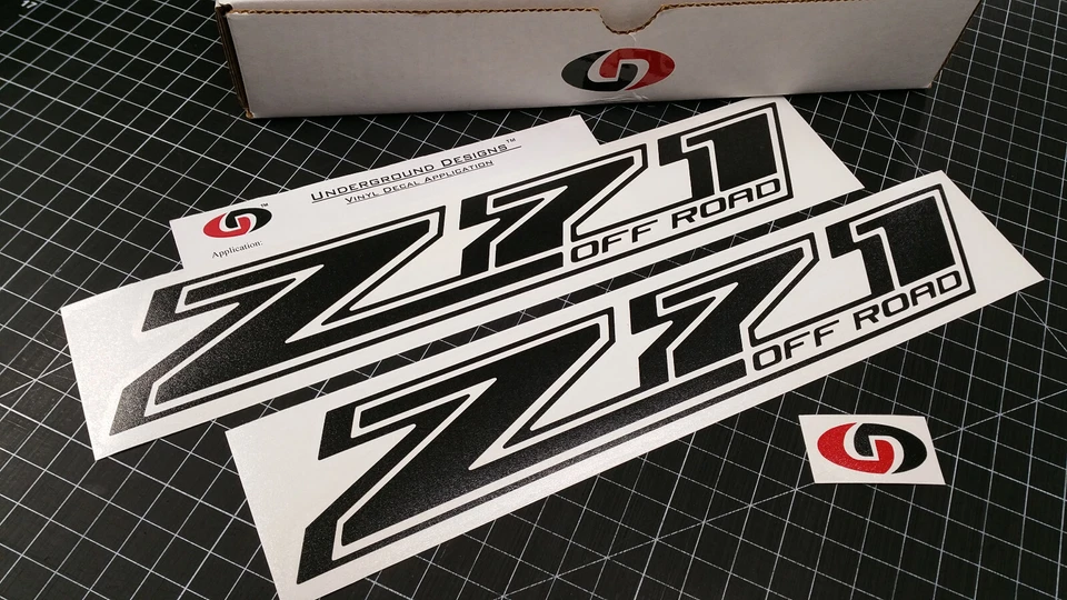 Z71 Off Road Decals (2pk) Truck Bed Fender Stickers Fits 2014-25 Chevy Silverado - Image 1 of 1
