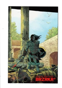 BRZRKR #5 1:25 Incentivo Declan Shalvey ¡Boom variante! 2021 casi nuevo + Keanu Reeves - Imagen 1 de 2