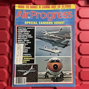 Air Progress Magazine Special Careers Issue Make A Living Flying Vtg July 1979 - Imagen 1 de 2
