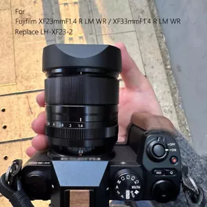 Square Lens Hood for FUJIFILM XF23mm F1.4 R LM WR & XF33mm F1.4 R LM WR - Picture 1 of 8