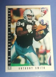 1993 Score Football #399 Anthony Smith - Los Angeles Raiders - Picture 1 of 2