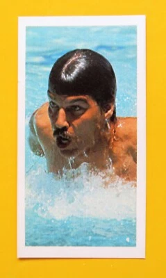 Tarjeta Brooke Bond 1979 "Olympic Greats": Mark Spitz... (#26) Foto 1 de 2