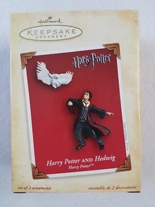 HARRY POTTER and Hedwig Hallmark Keepsake Ornament 2004 Christmas Collection - Picture 1 of 4