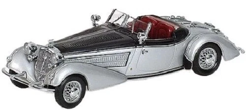 Horch 855 Special Roadster 1938, MINICHAMPS 1/43 Nero Argento Ed. Limitata - Immagine 1 di 1