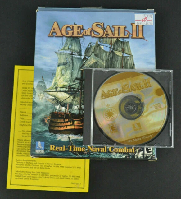 Age of Sail II (CD-Rom for PC, 2000)