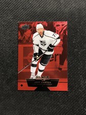 2012-13 UPPER DECK BLACK DIAMOND JEFF CARTER SINGLE RUBY RED #ed 3/100