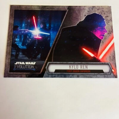 2016 Star Wars Evolution Base Card #93 Kylo Ren: First Order Enforcer - Image 1 of 2