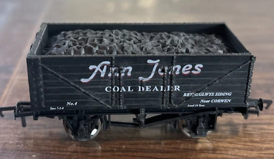 Ann Jones Угольный Дилер No.4 Доска Вагон Черный - б/у состояние товара Wales Dapol Ltd - - Изображение 1 из 4