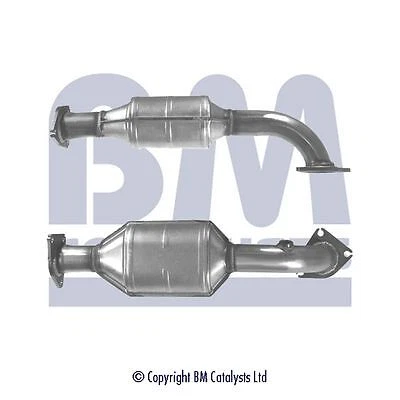 BM CATALYSTS Catalytic Converter Exhaust Replacement Fits MG MGF + Fitting Kit - Image 1 of 4