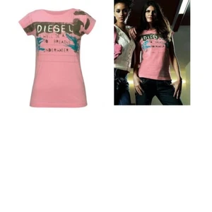 new ladies DIESEL t-shirt top in pink size M & L - Picture 1 of 1