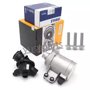 OEM Continental Water Pump 11518635090 &Mahle Thermostat For BMW 11518635090 N55 - Picture 1 of 8