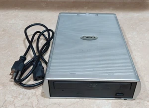 NEO Portable USB DVD / Burner Reader Drive DVD R RW CD RW Ultra Speed AC Cable - Picture 1 of 4