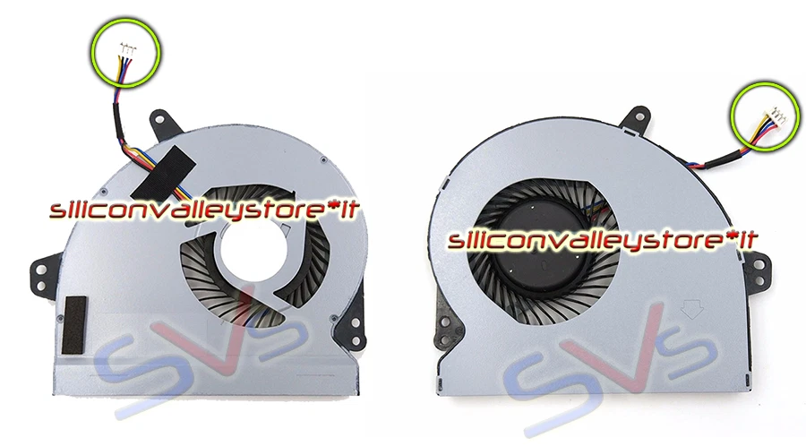 Ventola CPU Fan per Notebook Asus X501A-DH31 X501A-HPD121H X501A-TH3 - Image 1 of 1