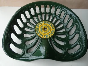 SEDILE ATTREZZO TRATTORE MASSEY FURGUSON HARRIS VINTAGE AUSTRALIA RARO SGABELLO - Foto 1 di 5