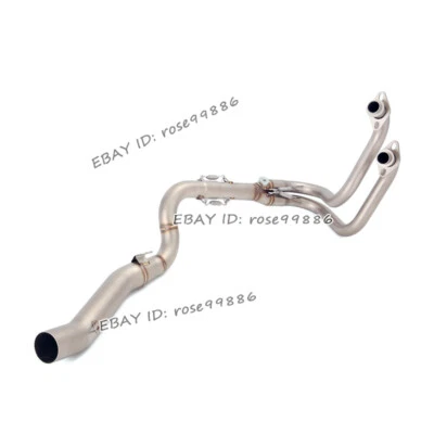 Tubo de enlace de cabezal sistema de escape completo para Kawasaki Ninja 300 250 Z250 2013-2016 Foto 1 de 4