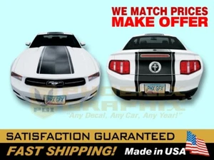 2010 2011 2012 Mustang GT Lemans Racing V6 V8 Stripes Decals & Stripes Kit - Picture 1 of 1