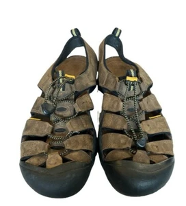 KEEN Men’s Waterproof Brown Hiking/Sports Sandals Size 12 - Picture 1 of 7