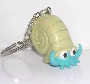 POKEMON OMANYTE (Amonitas, Amonita) PORTACHIAVI ORIGINAL TAKARA TOMY PVC 2" - Foto 1 di 5