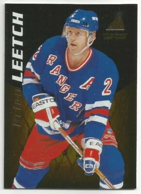 BRIAN LEETCH 1995-96 PINNACLE ZENITH CARD NM-MT CONDITION NEW YORK RANGERS - Image 1 of 2