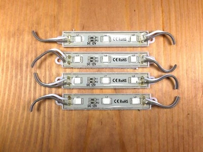 Luces LED azules impermeables 4 BBT 12 voltios  Foto 1 de 3