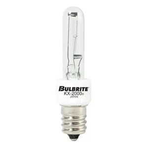 *4PK* Bulbrite KX20CL/MC E12 Base Bulbs, 20W, 120V, 200lm, T3, Clear - Picture 1 of 1