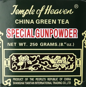 Temple of Heaven - China Grüntee - Special Gunpowder Loose Tea - 8,82 Oz - Bild 1 von 12