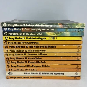 Perry Rhodan X 16 libros de bolsillo Fortaleza de las Seis Lunas Fantasmas de Gol - Imagen 1 de 12