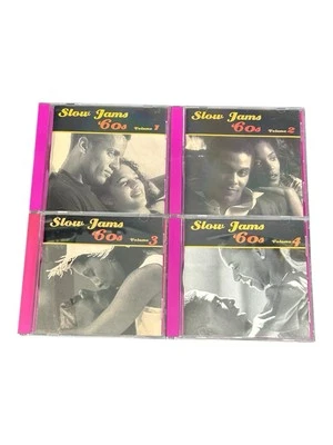 LOT OF 4 SLOW JAMS CD TIMELESS COLLECTION 60s VOLUME 1 - 4 — 第 1/4 张图片