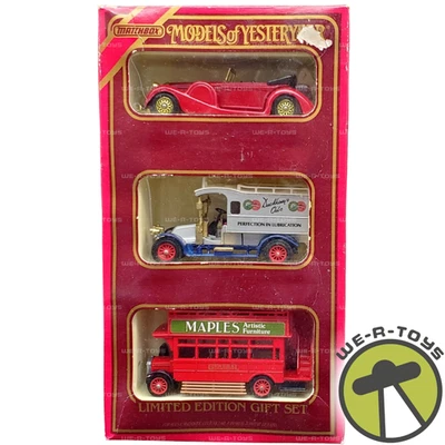 Matchbox Models Of Yesteryear Edition Gift Set - Lagonda, Aec Bus, Renault NRFB - Image 1 of 4