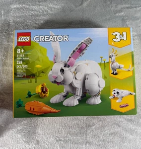 LEGO Creator weißes Kaninchen - neu fabrikversiegelt - 3 in 1 - Creator (21133) Hobby - Bild 1 von 8